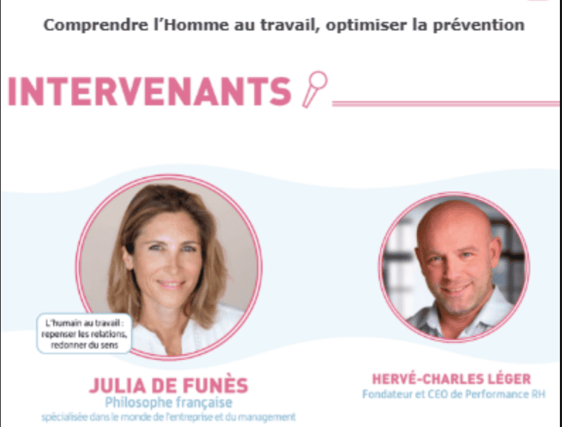 Affiche conférence Performance RH